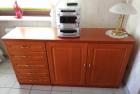Sideboard / Anrichte / Kommode 2-türig vermutl. Kirschbaum Holz
